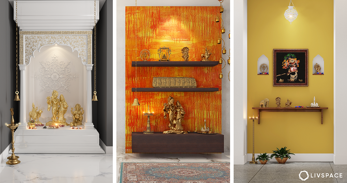 Top 5 Colours That Will Bring Good Vastu Vibes to Your Pooja Room