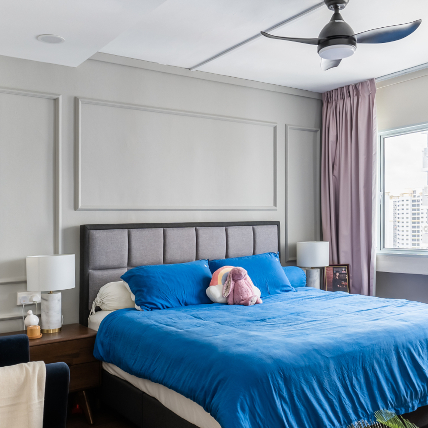 light grey colour wall paint design