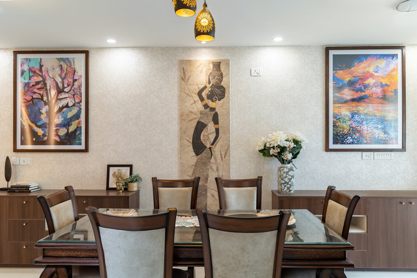 4-BHK Penthouse House Design In Bangalore | Livspace