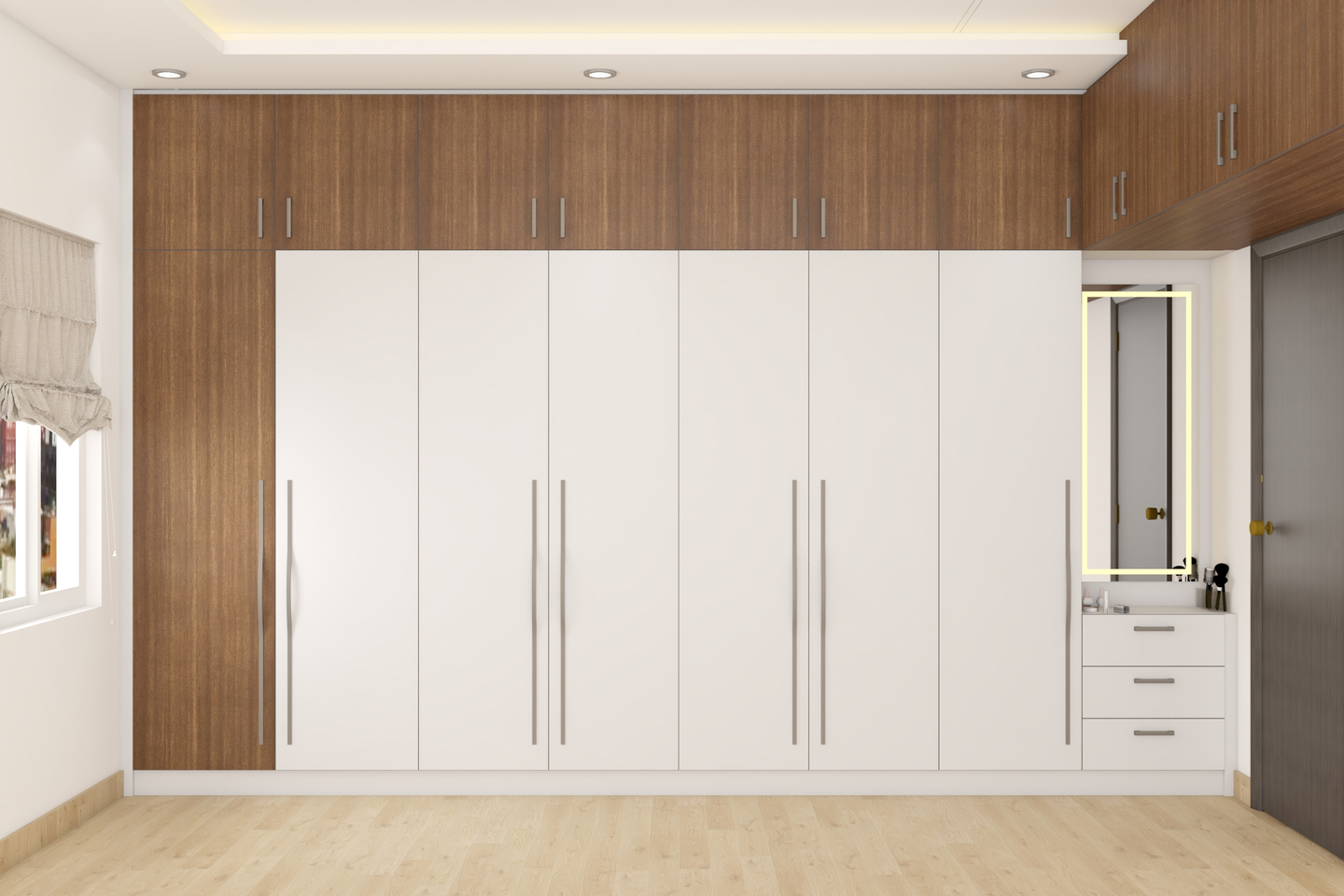 MultiFunctional Convenient Contemporary Wardrobe Design Livspace