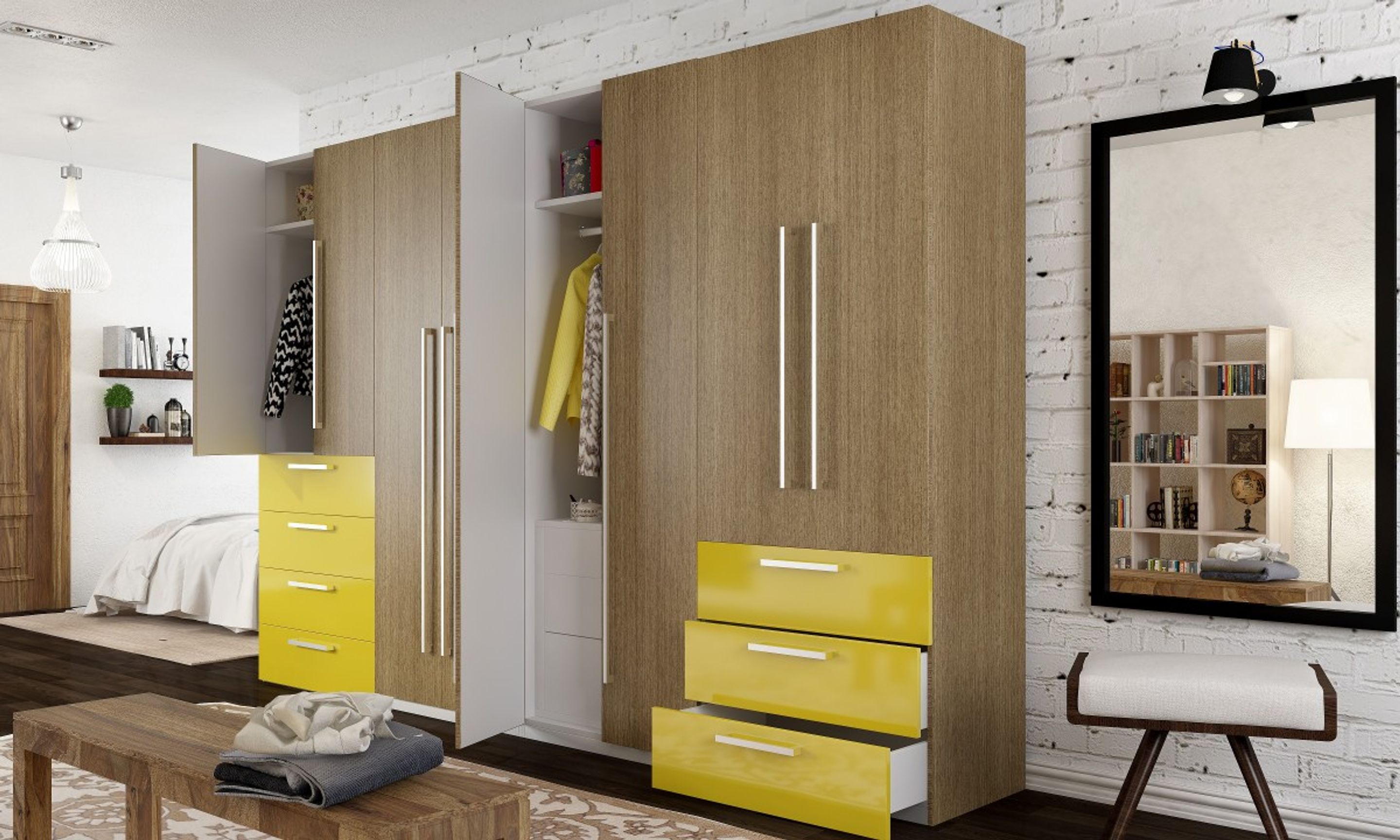 Buy Isabella Wardrobe Online In India - Livspace.com