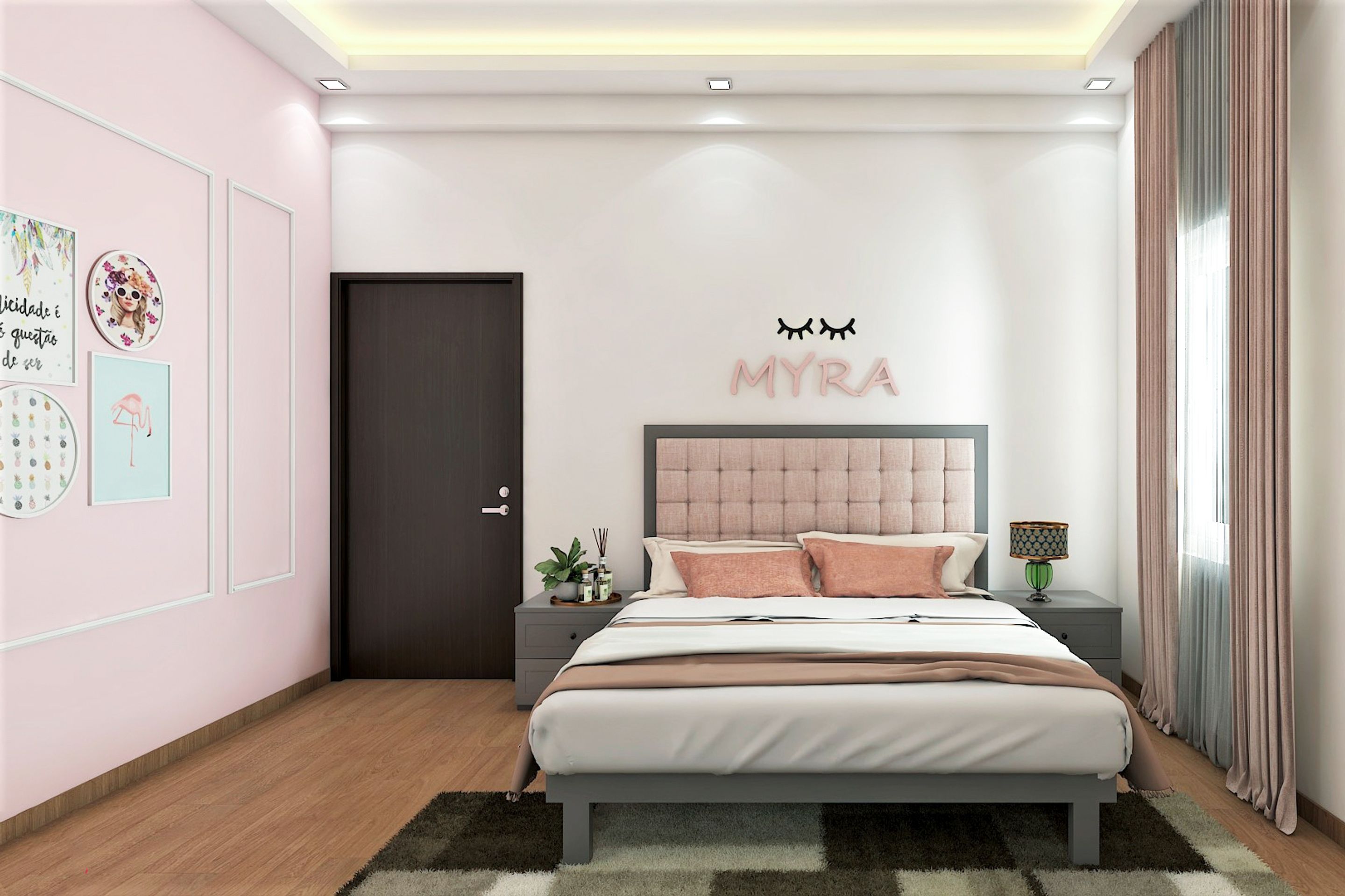 pink-and-white-wall-paint-design-for-kids-bedroom-livspace