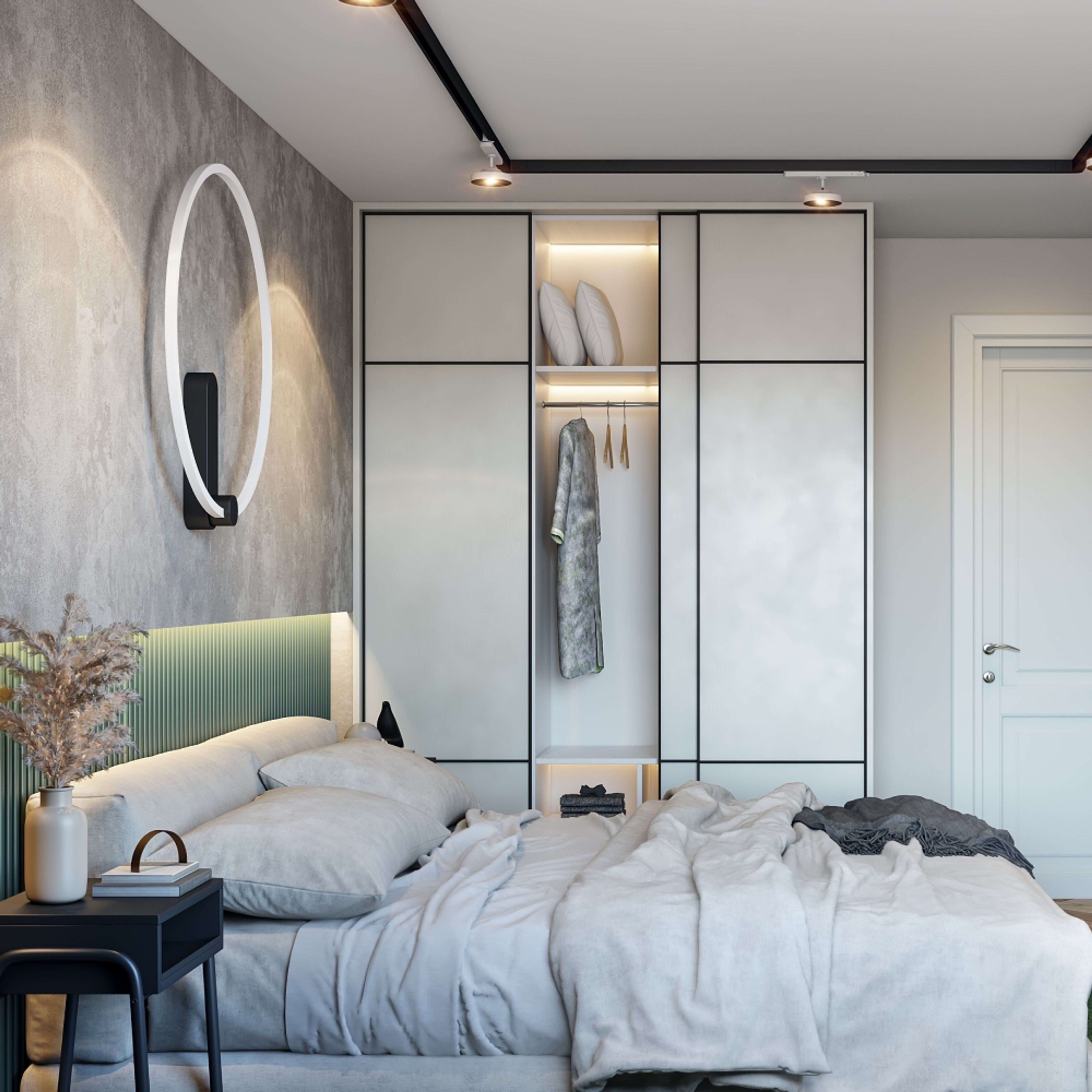Modern Floor-To-Ceiling Wardrobe Design | Livspace