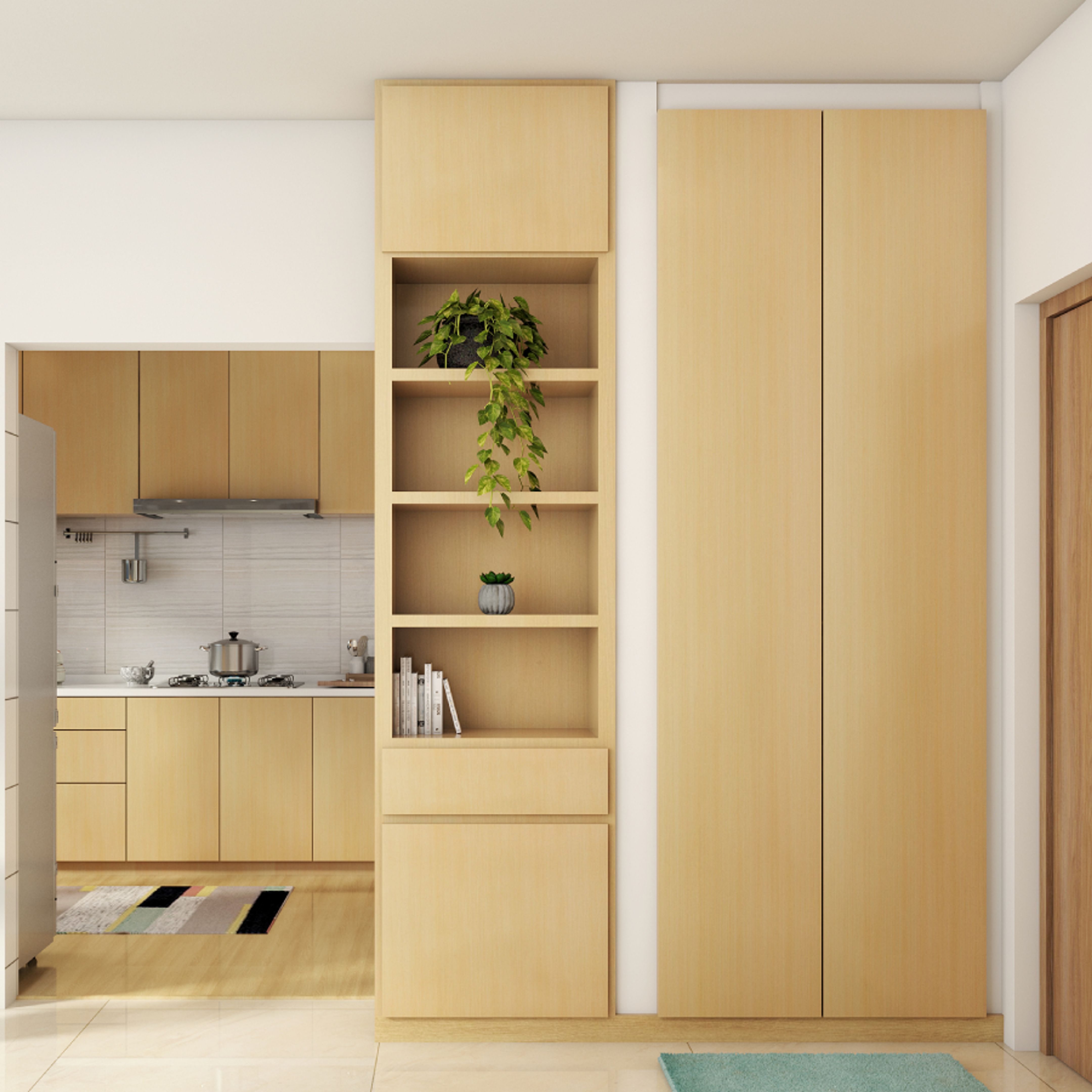 ScratchResistant Wooden Laminates Design Livspace