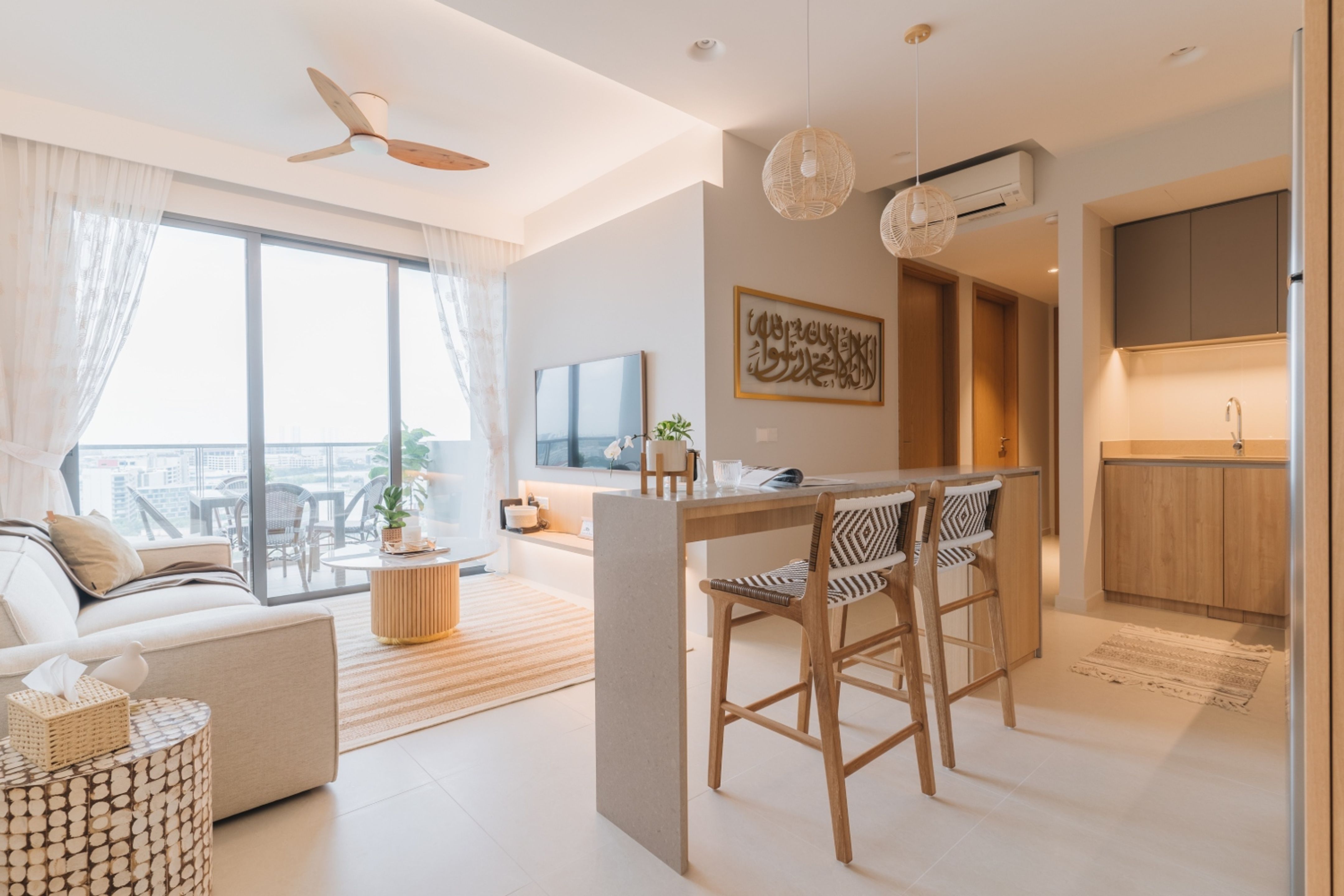 Light Grey Wall Paint Design For Living Rooms And Kitchens | Livspace