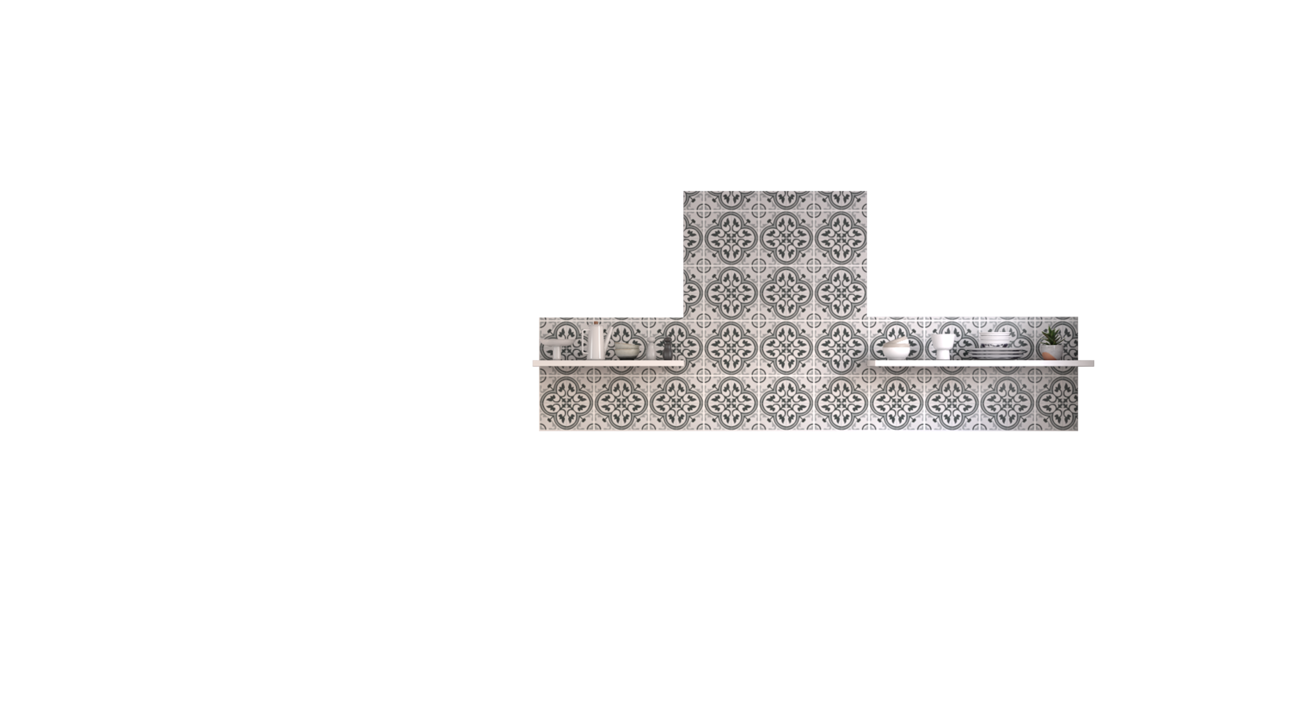 Spacious L-Shaped Modular Kitchen