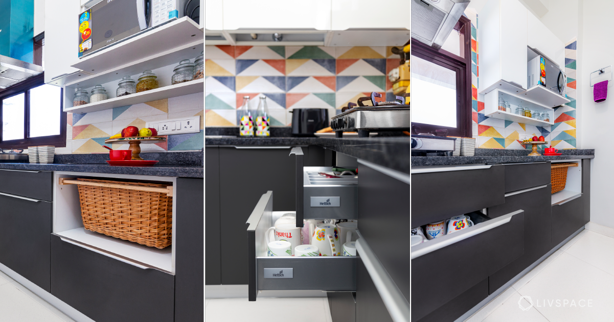 Small Modular Kitchen Design in Dwarka | Small Kitchen Interior Redesign