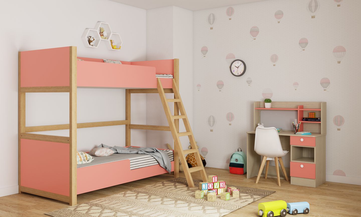 Delicate Kids Bedroom Interior Design