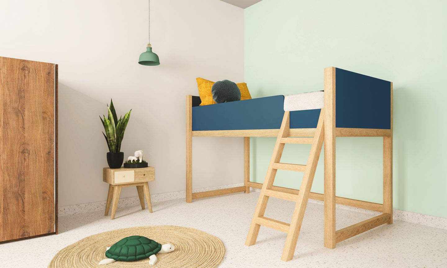 Contemporary Kids Bedroom Interior Design