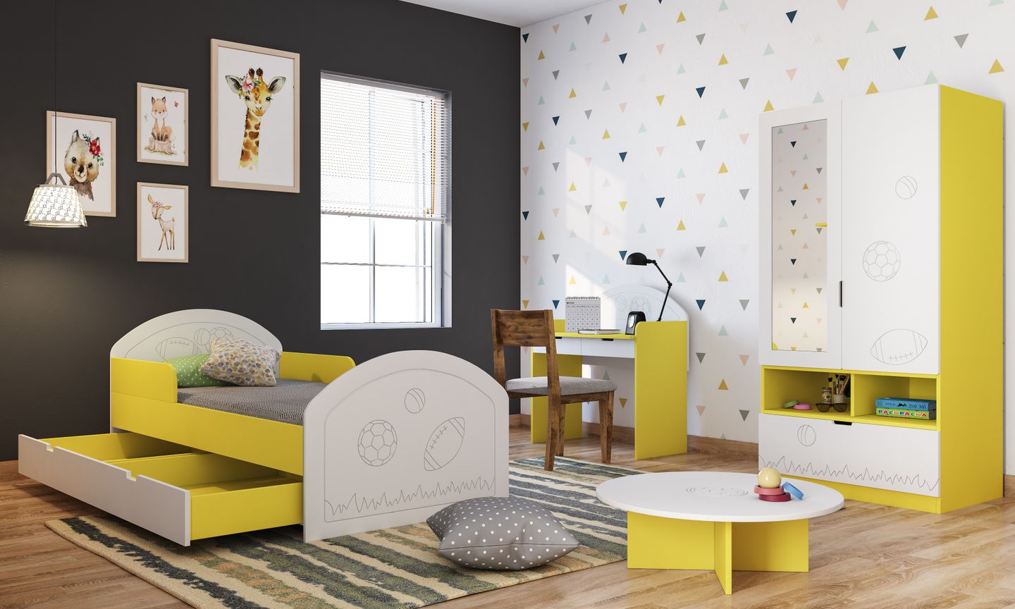 Perky Kids Bedroom Design