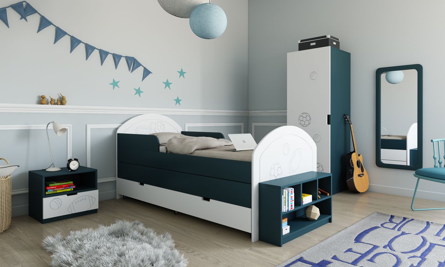 Serene Kids Bedroom Interior Design