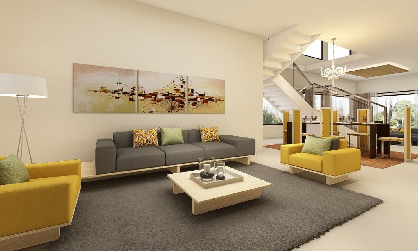 Fresh Contemporary Living Room