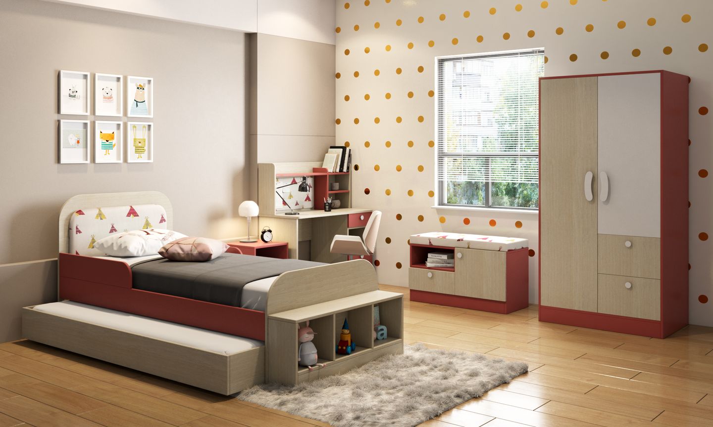 Roseate Kids Bedroom Interior Design