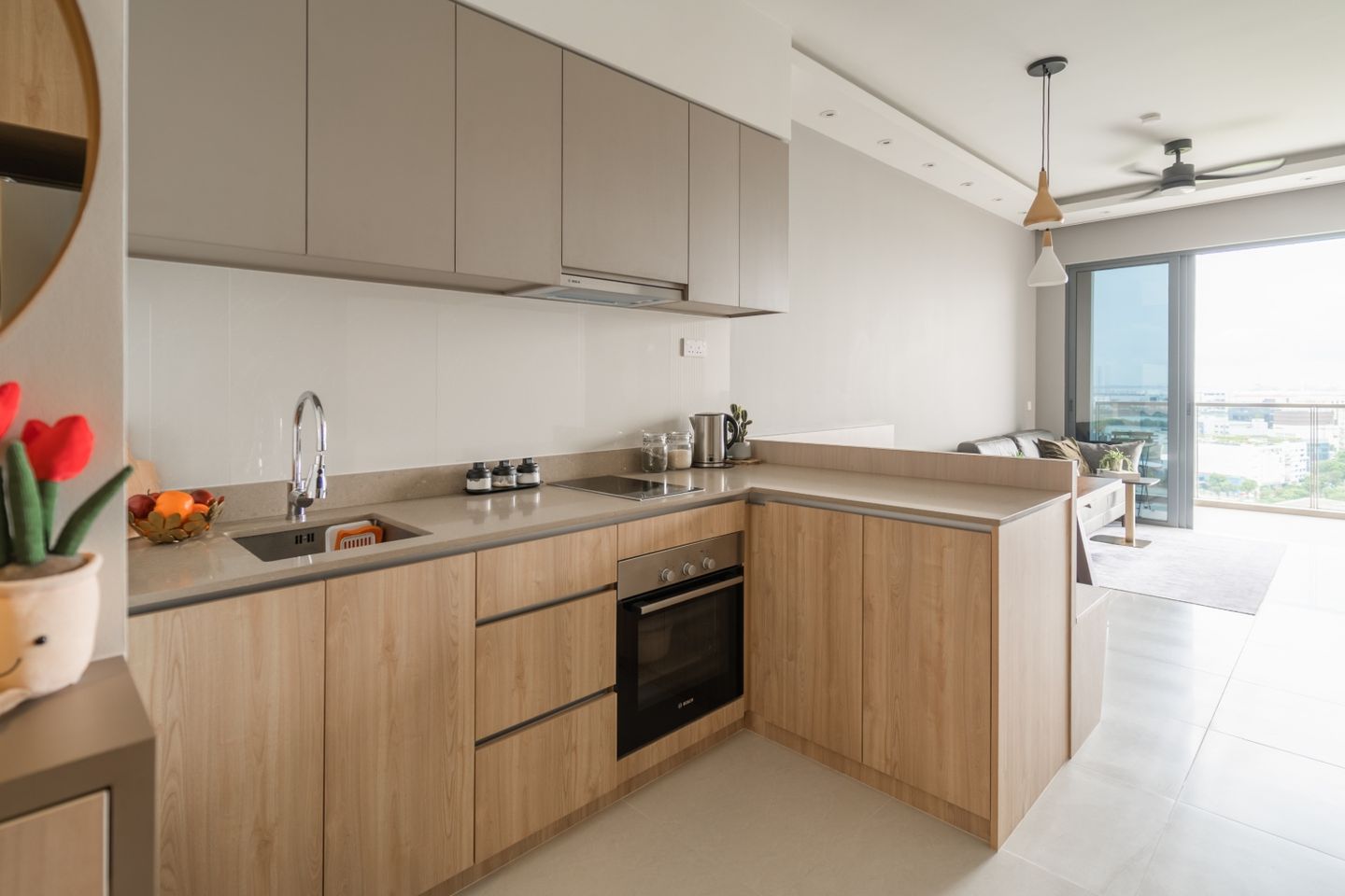 Scandinavian Design For L-Shaped Kitchens - Livspace