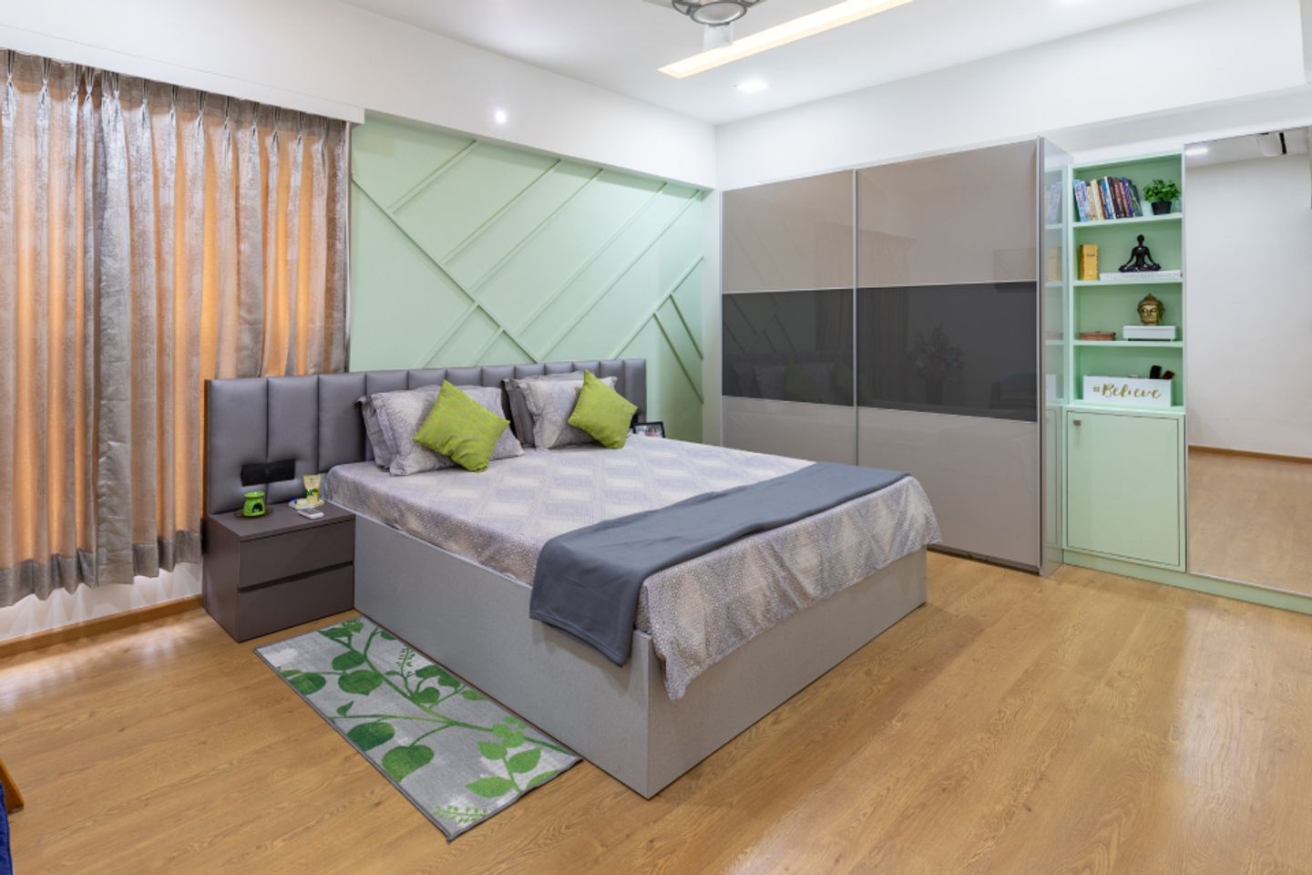 Modern Wood Flooring Design For Bedrooms