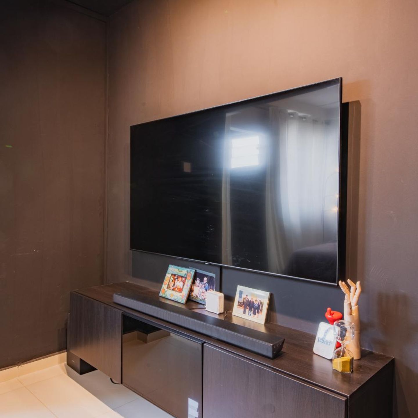Black And Brown TV Cabinet - Livspace