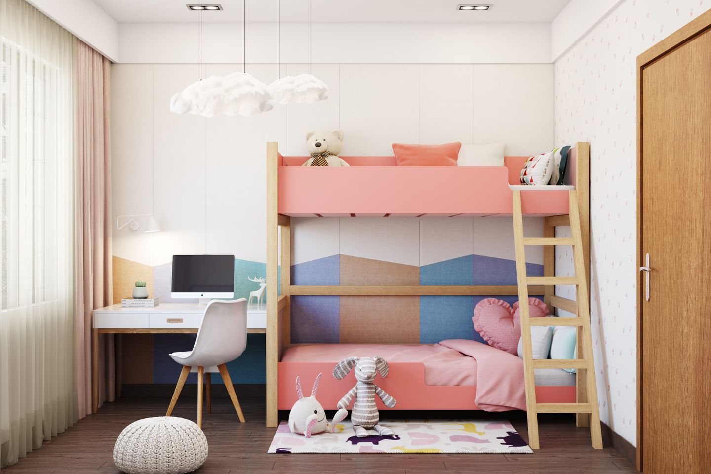 Modern Kids Bedroom - Livspace