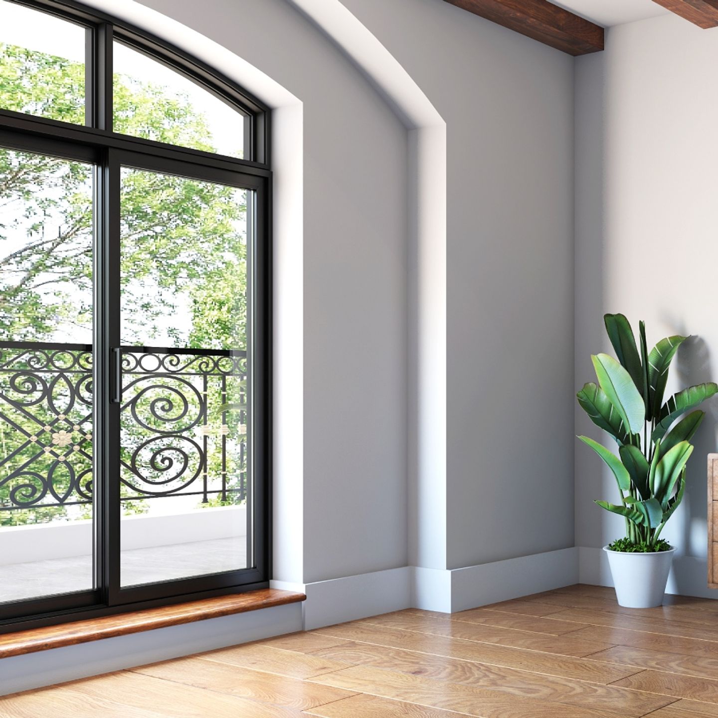 Light Brown Flooring Tiles With A Wooden Finish | Livspace