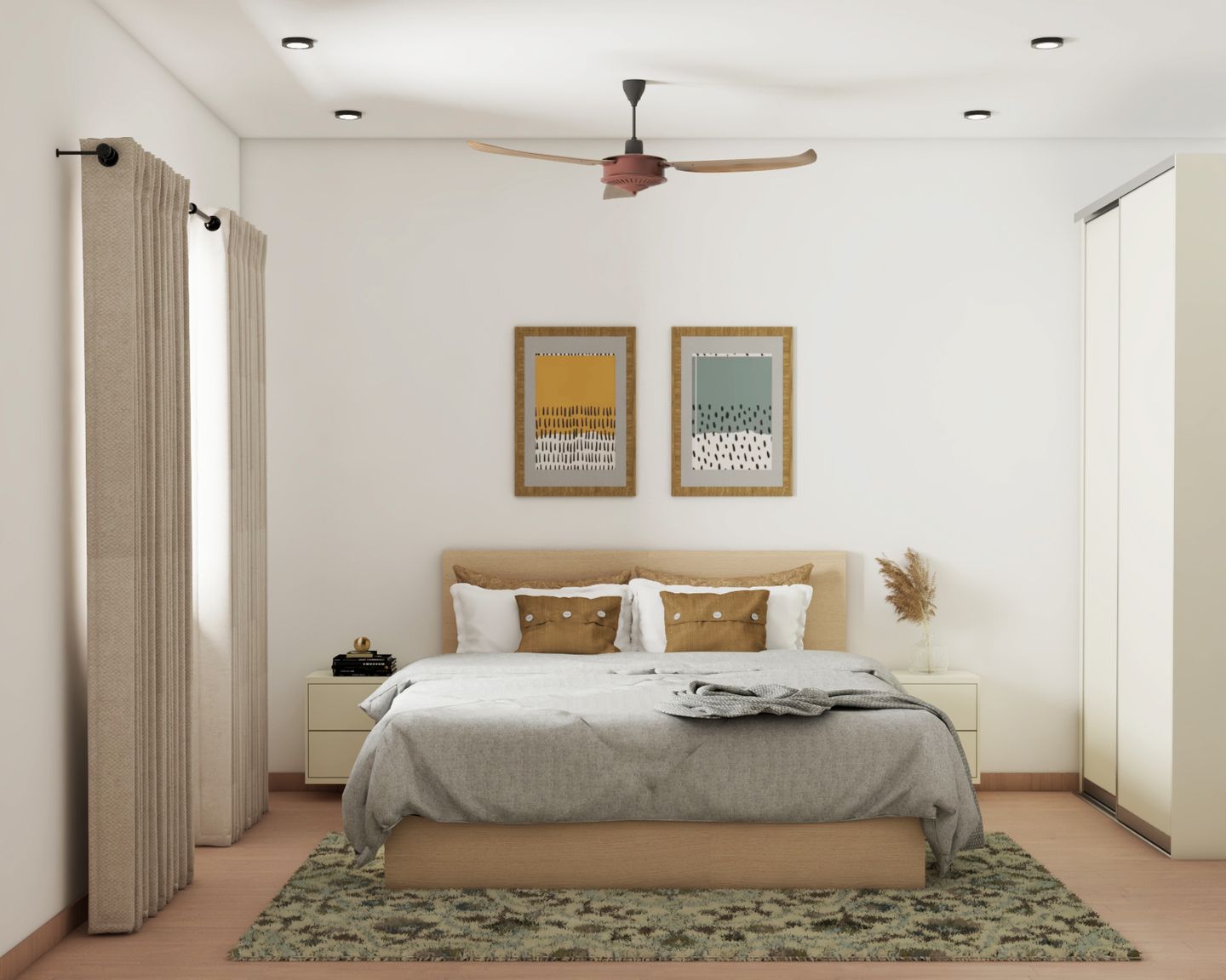 Cosy Master Bedroom - Livspace