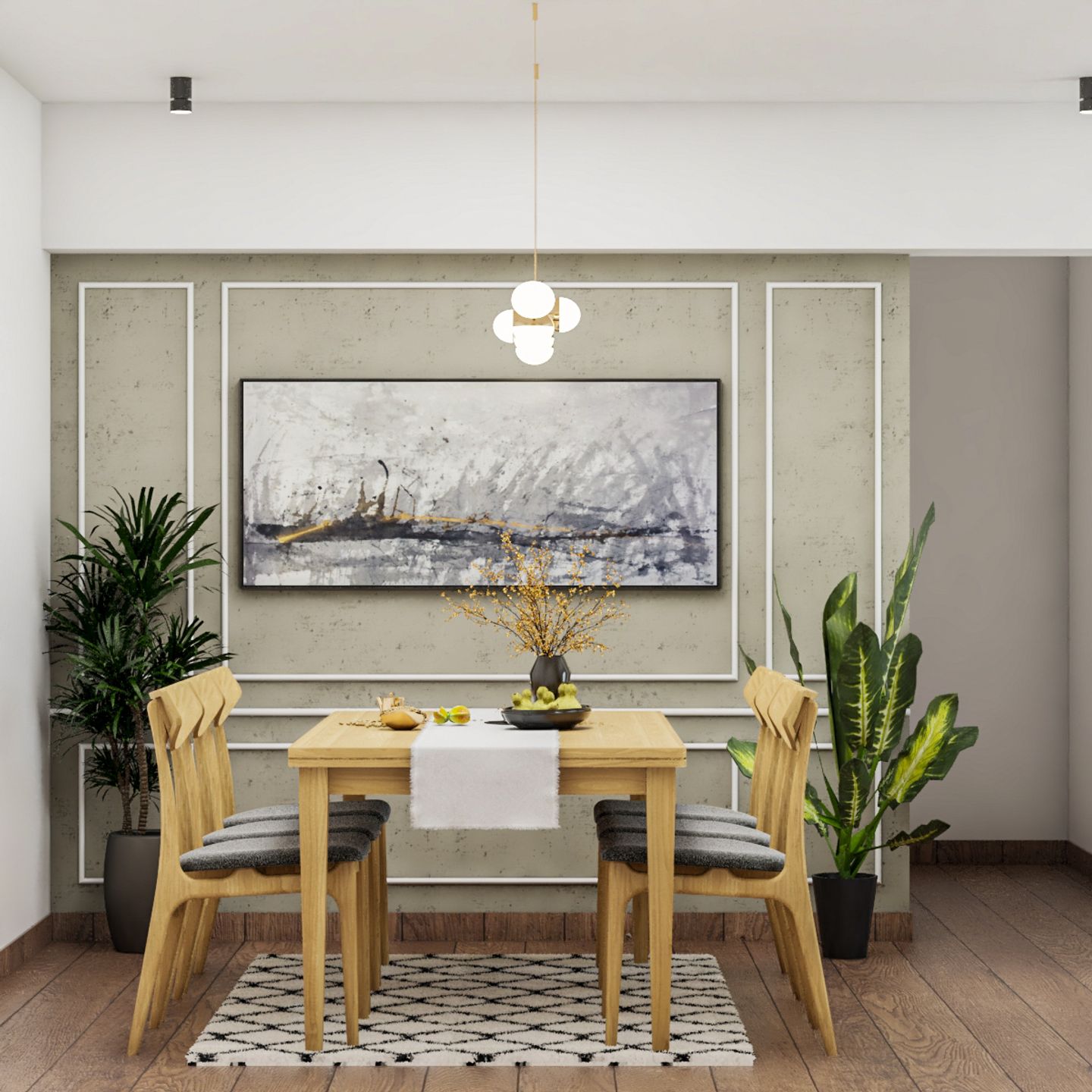 Compact Dining Room Design - Livspace