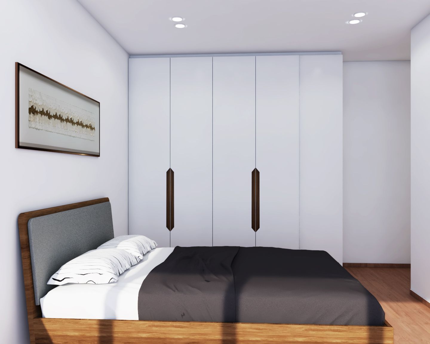Master Bedroom With Storage - Livspace
