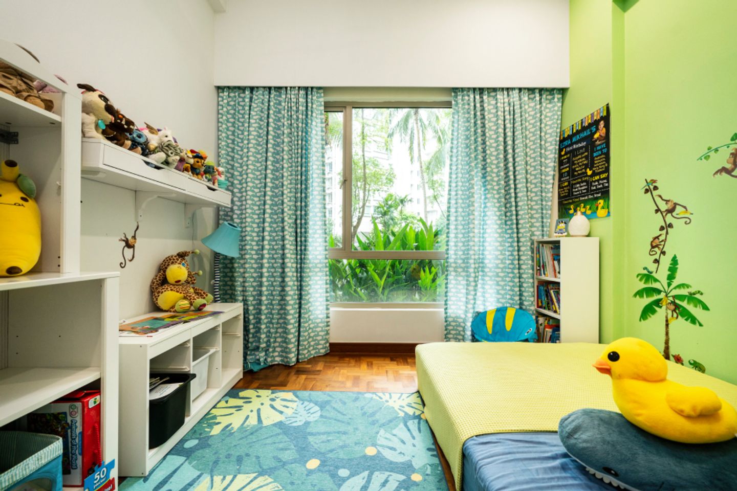 Tropical Kid's Bedroom - Livspace