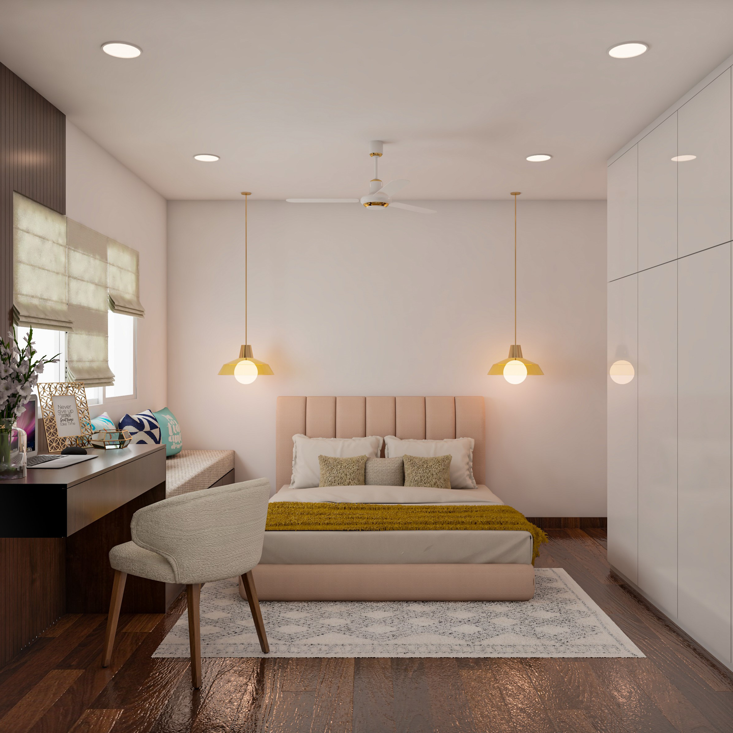 Contemporary Bedroom - Livspace