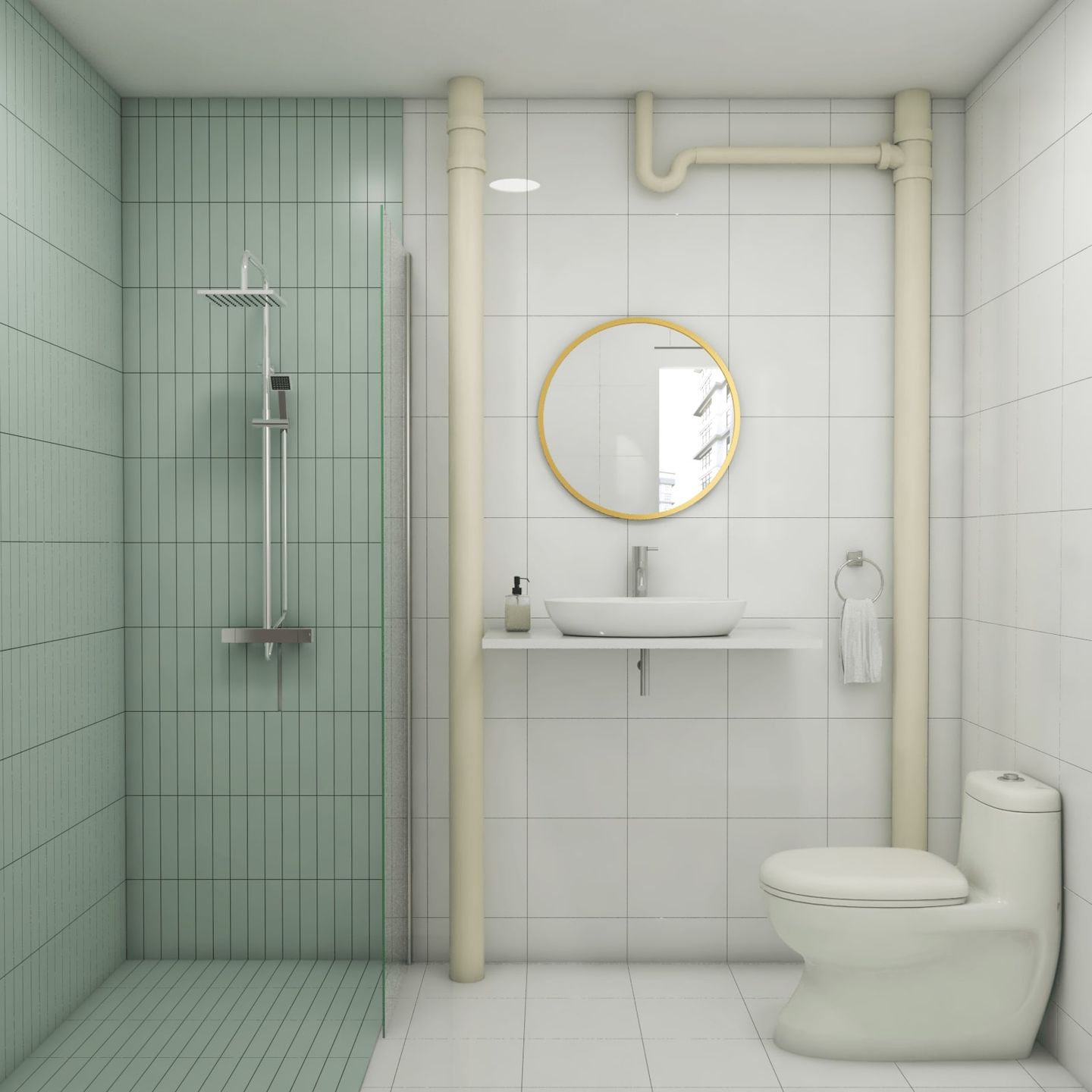 Budget-Friendly Bathroom Design - Livspace