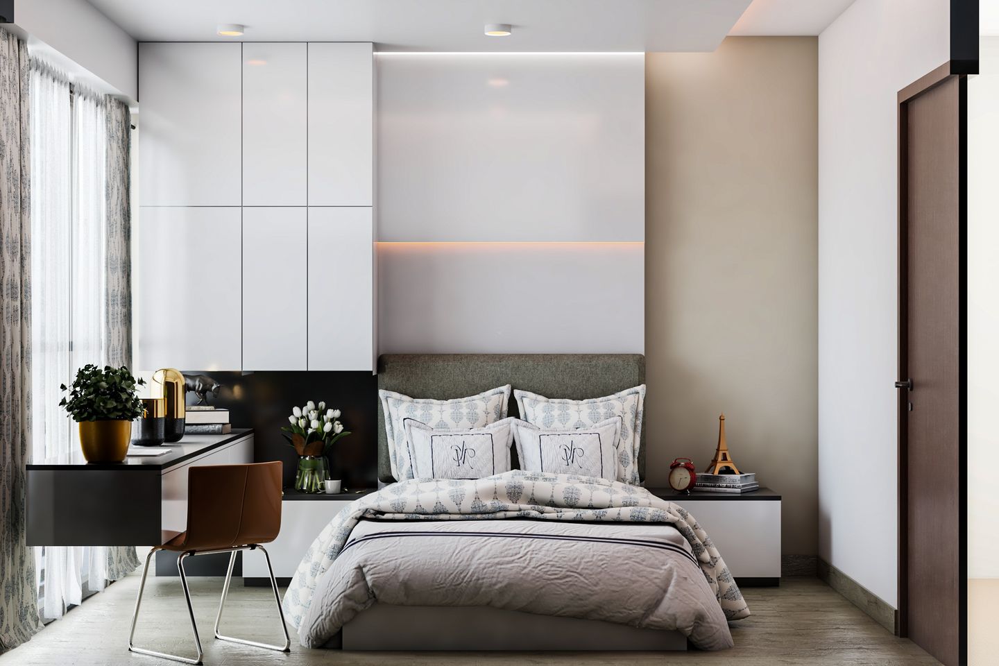 Modern Multifunctional Kids Bedroom Design - Livspace