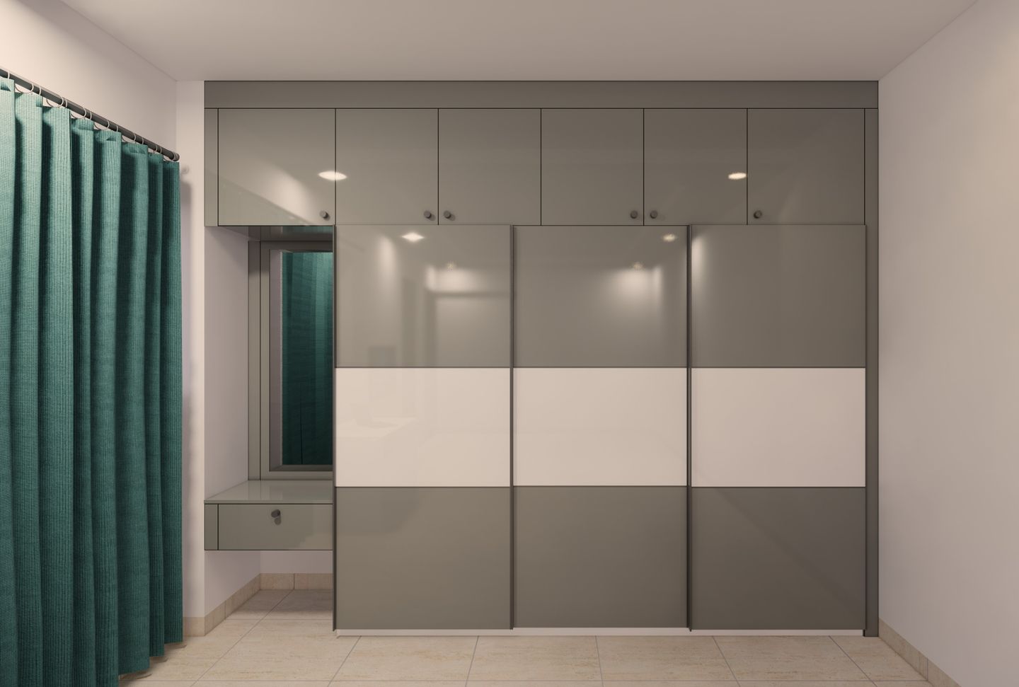 RichElegant Wardrobe Design Livspace