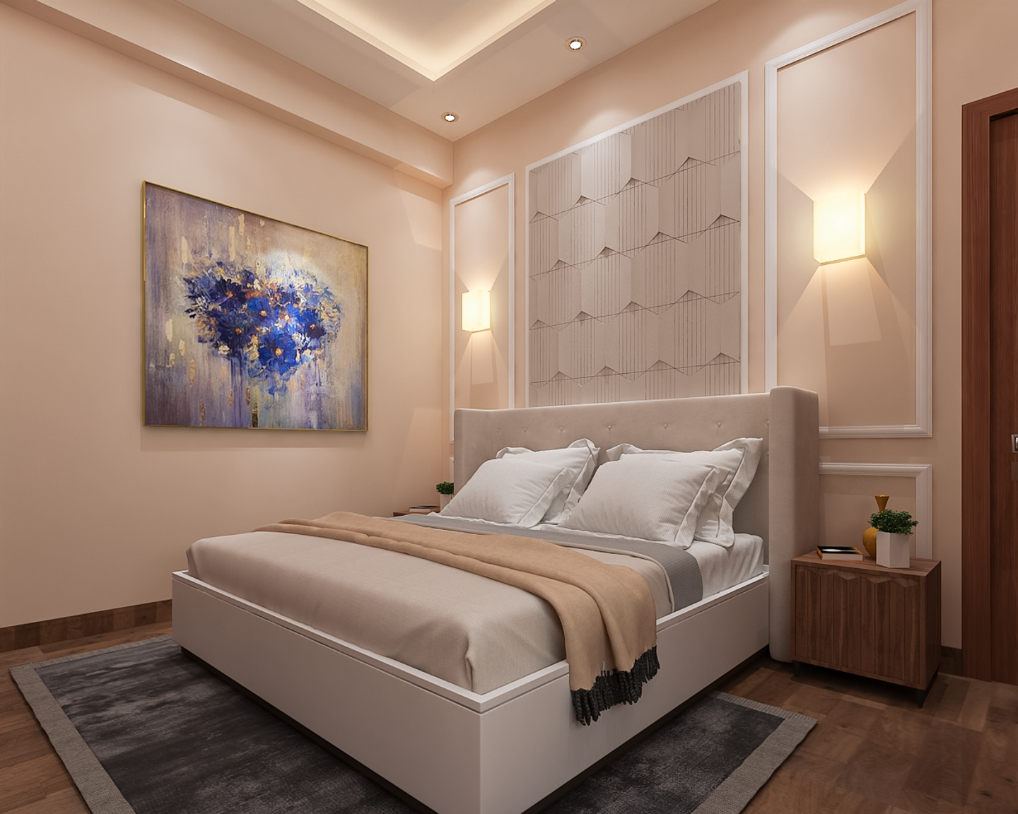 Convenient Master Bedroom - Livspace