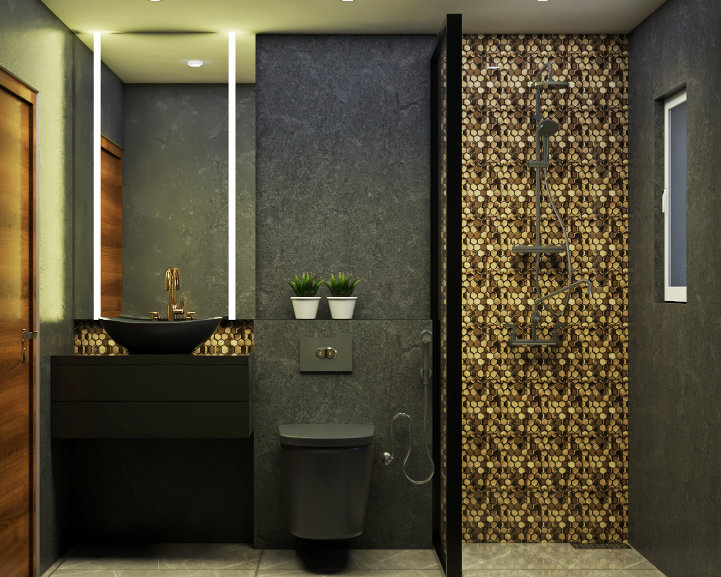 Luxurious Bathroom Design | Livspace