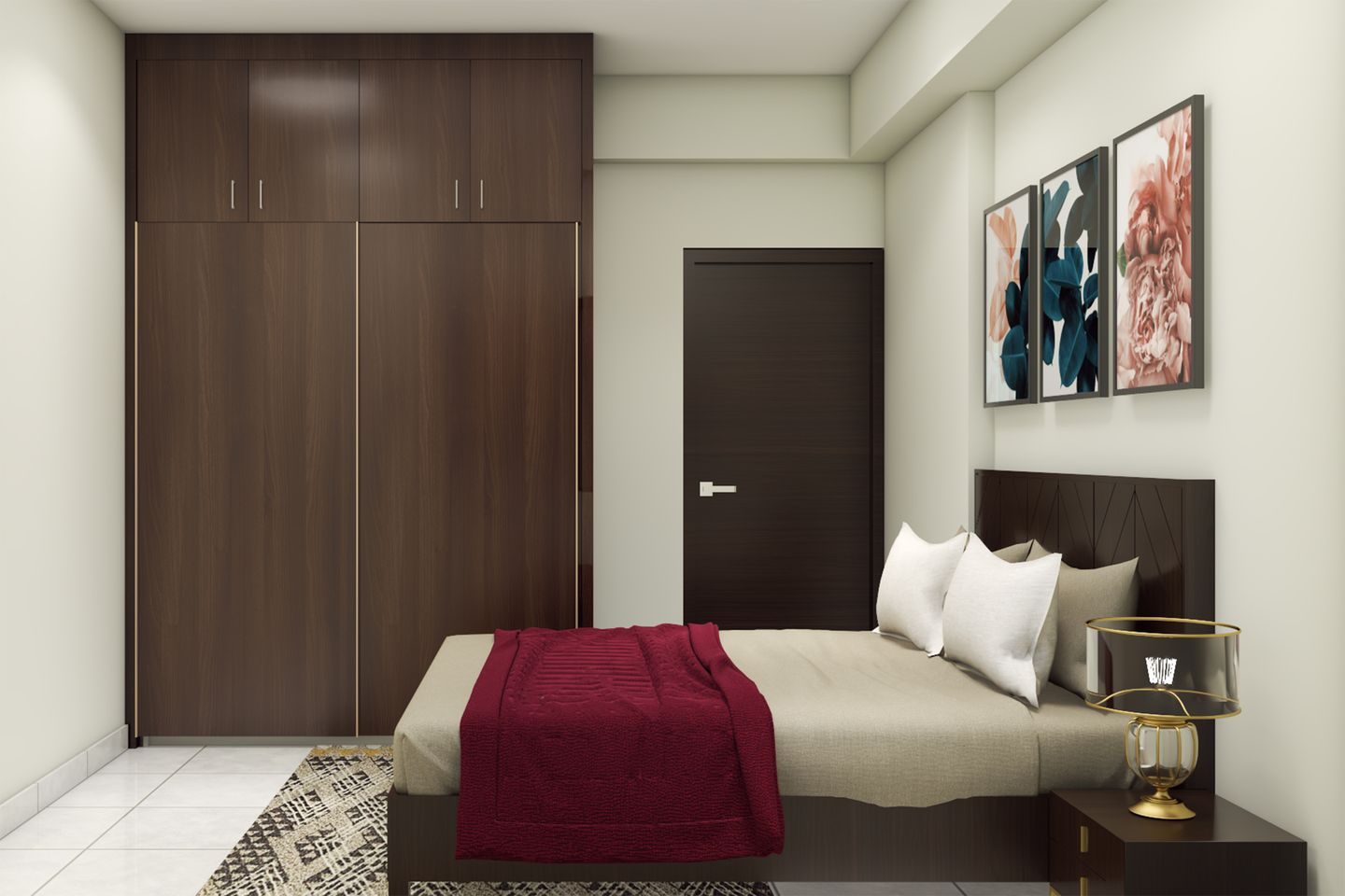 Well-Lit Modern Guest Bedroom Design Ideas - Livspace