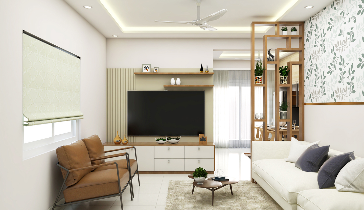 Spacious Modern Style Convenient Elegant Design Comfortable Living Room ...