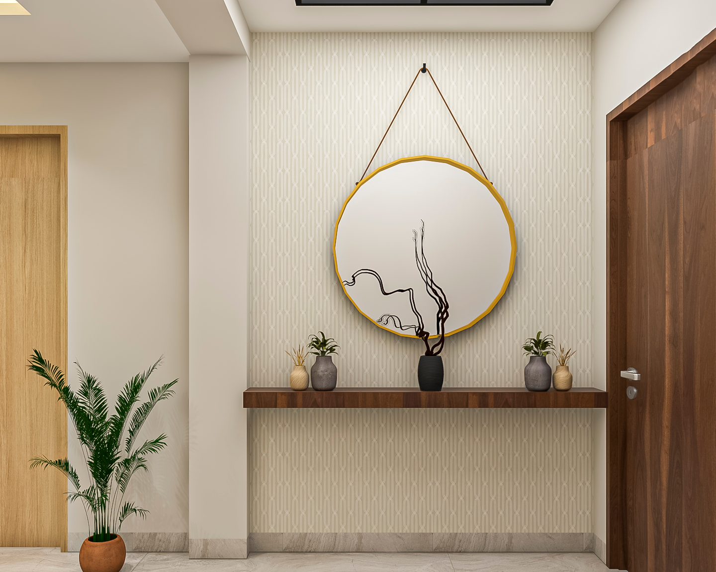 Spacious Foyer Design Idea - Livspace