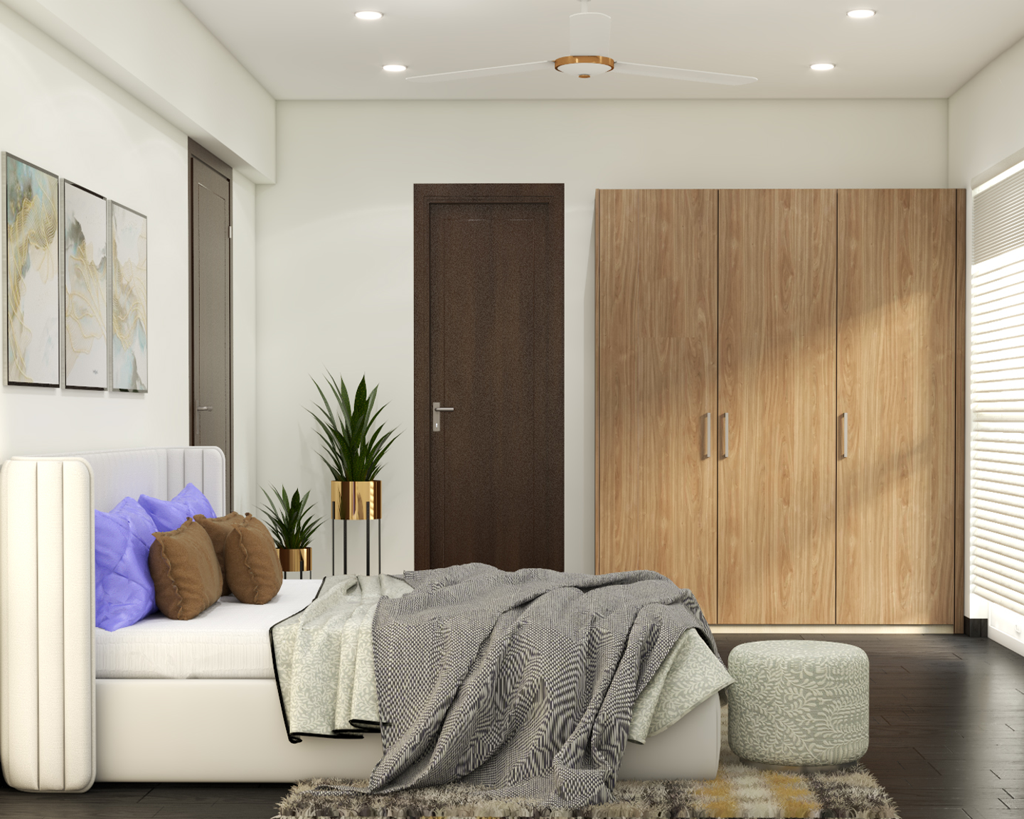 Modern Guest Bedroom – Livspace