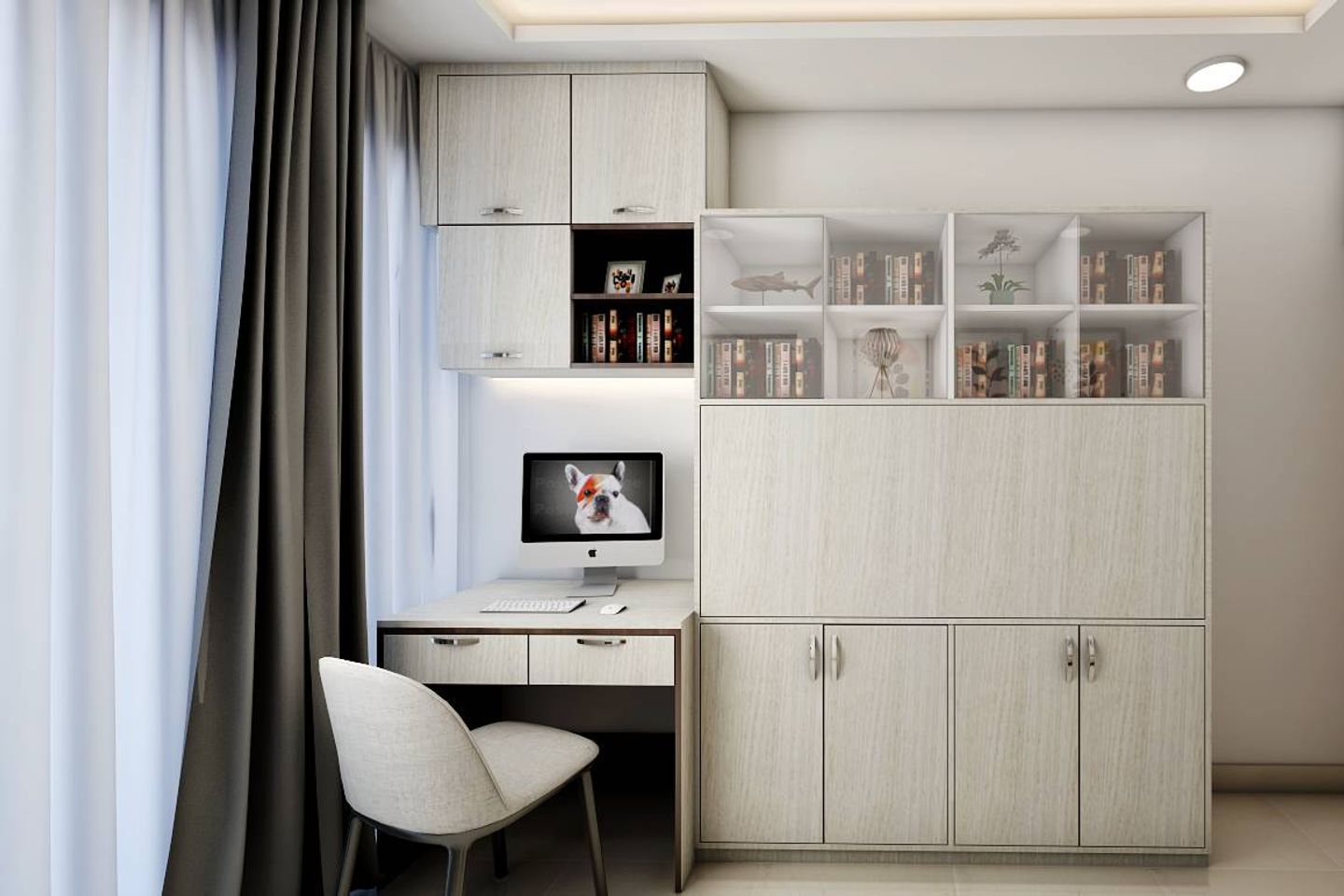 "Modern Home Office -  Livspace"