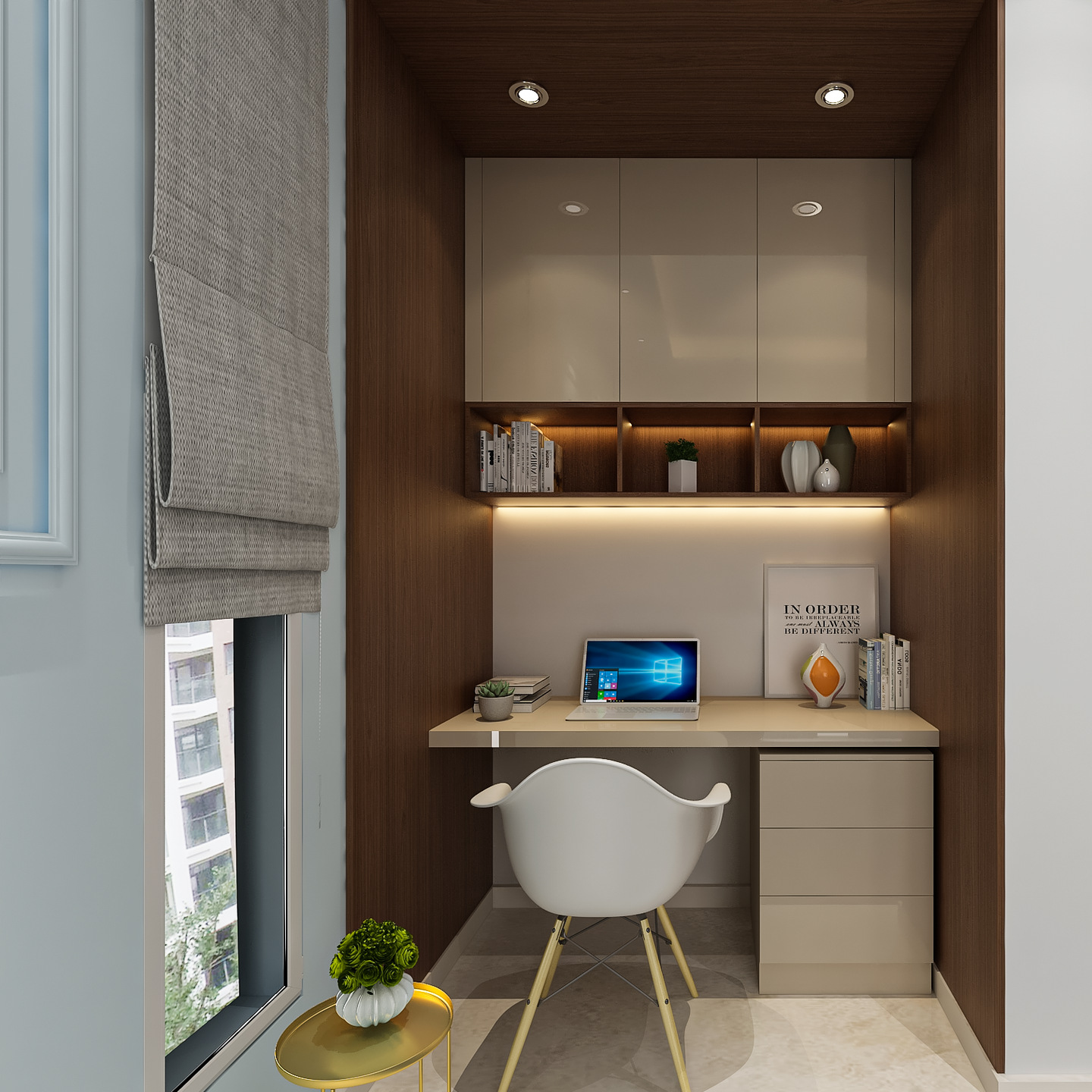 Modern Home Office Design Idea - Livspace