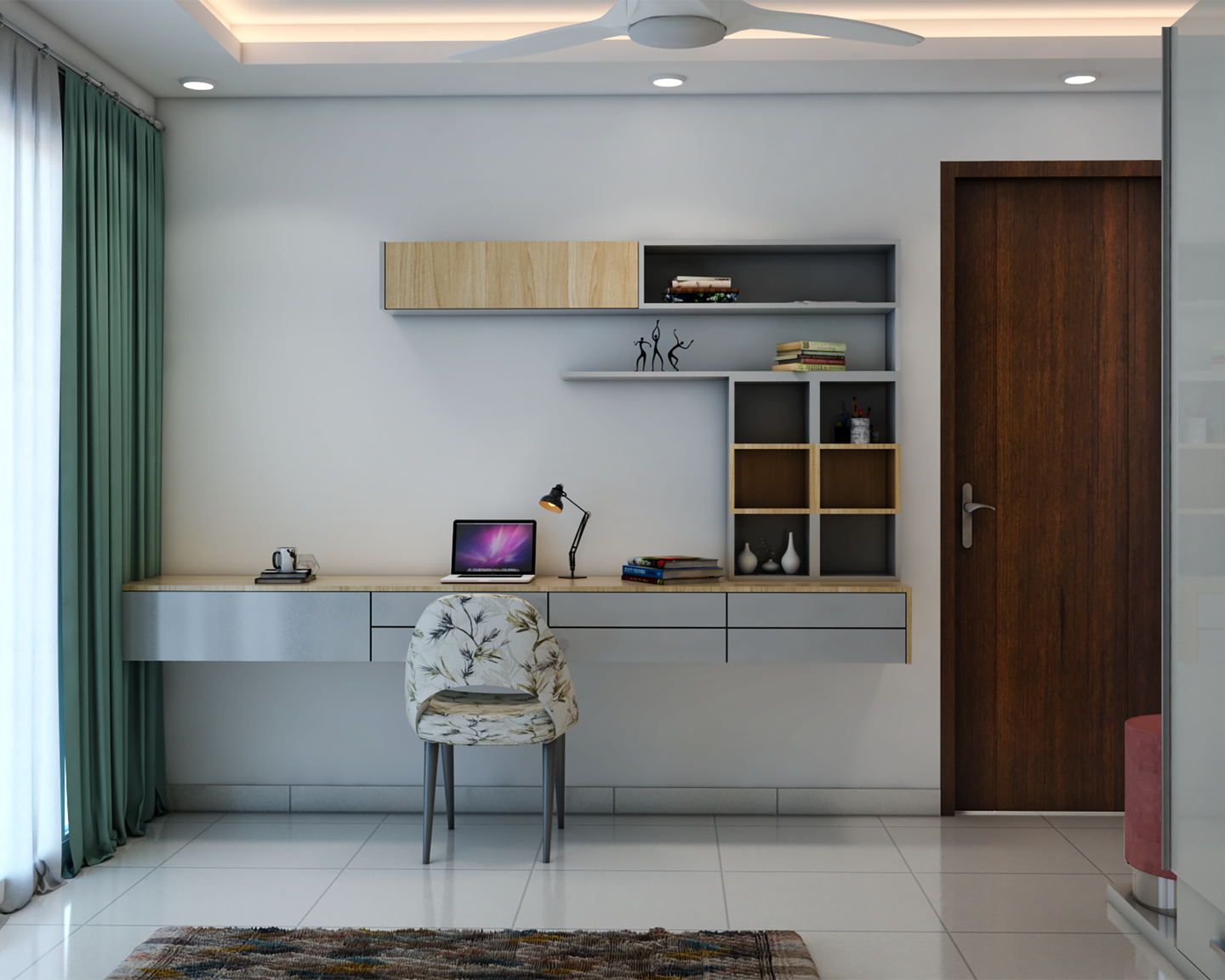 Spacious Home Office Design Idea - Livspace