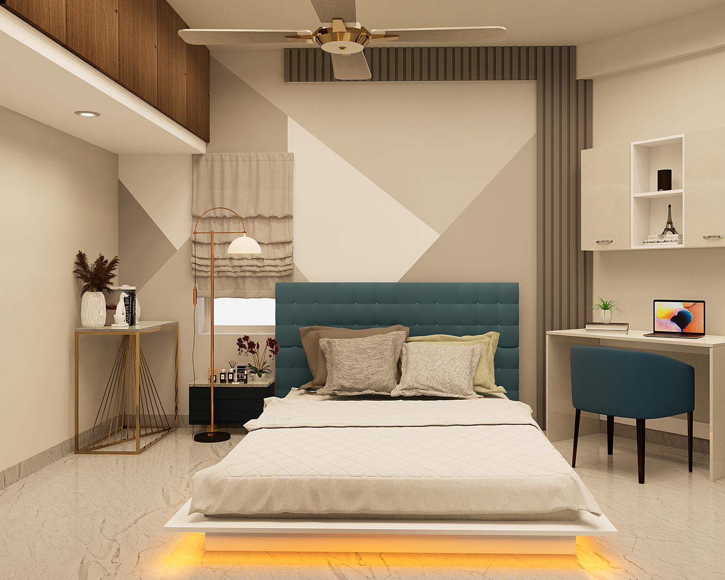 Modern Kid's Bedroom Design - Livspace