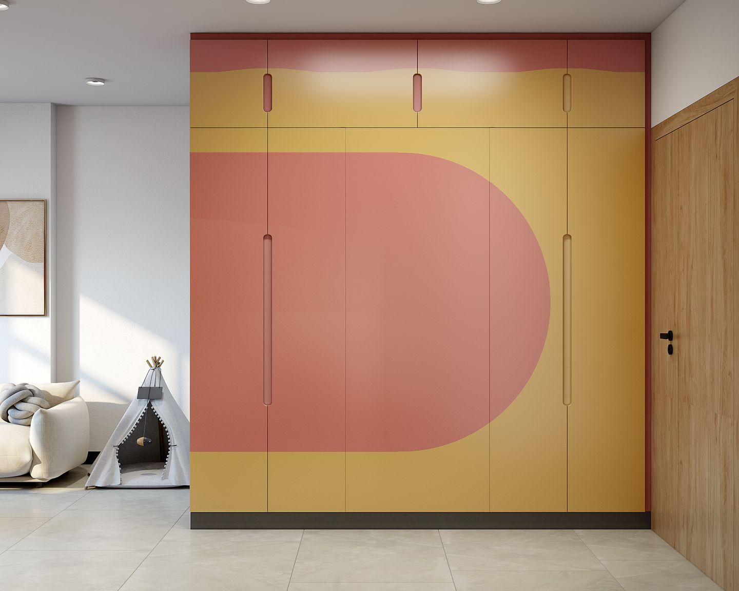 Contemporary Wardrobe Design - Livspace
