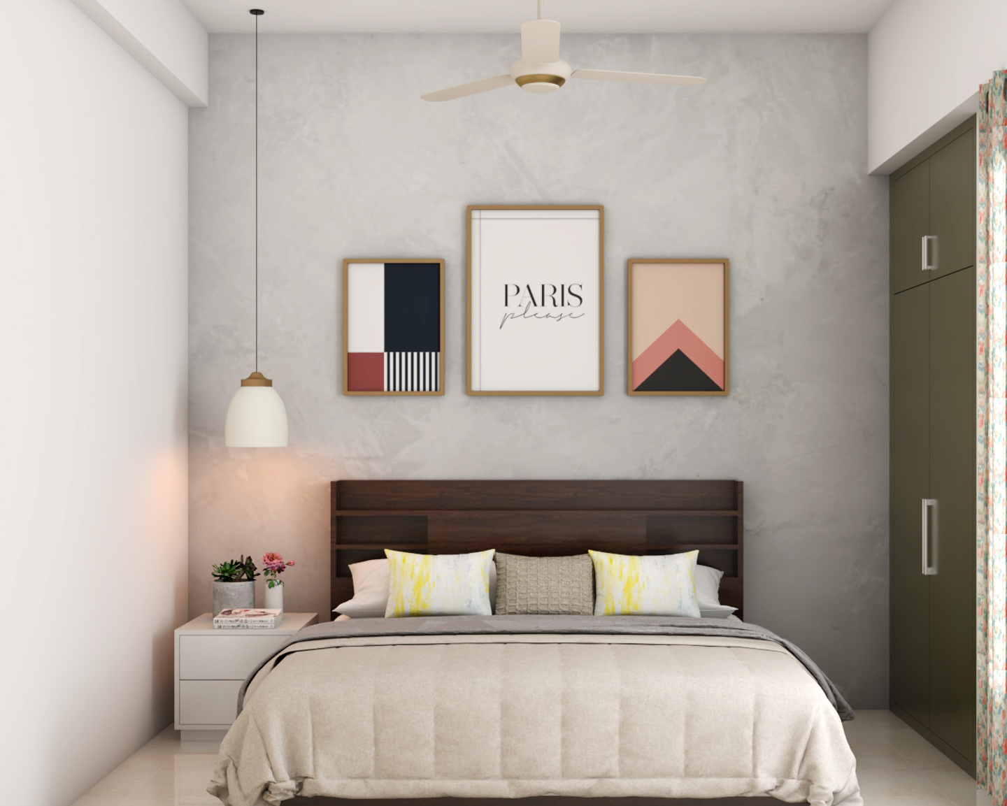 Modern Guest Bedroom Design For Rental Properties - Livspace