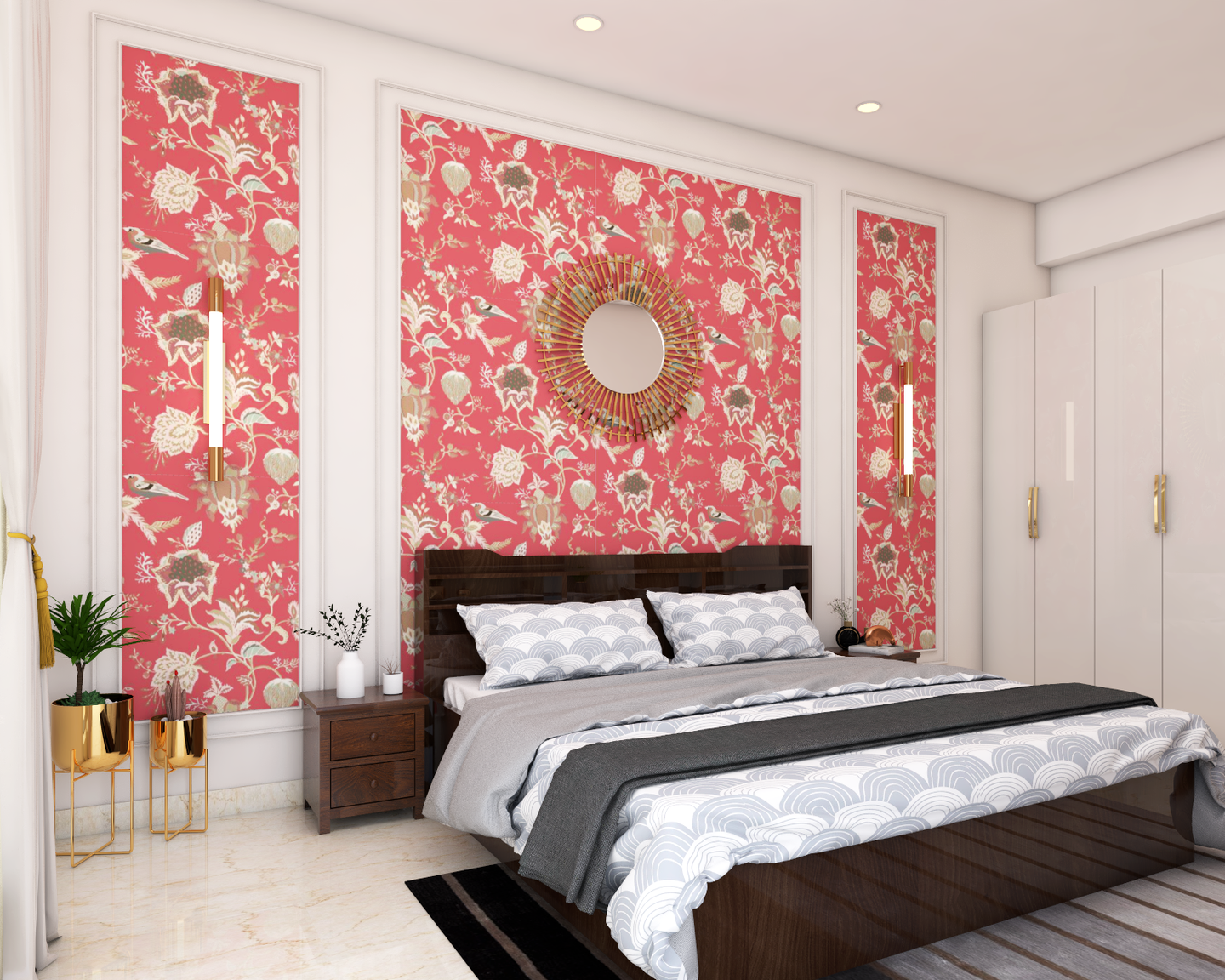 Convenient Guest Room With Classic Design Ideas - Livspace