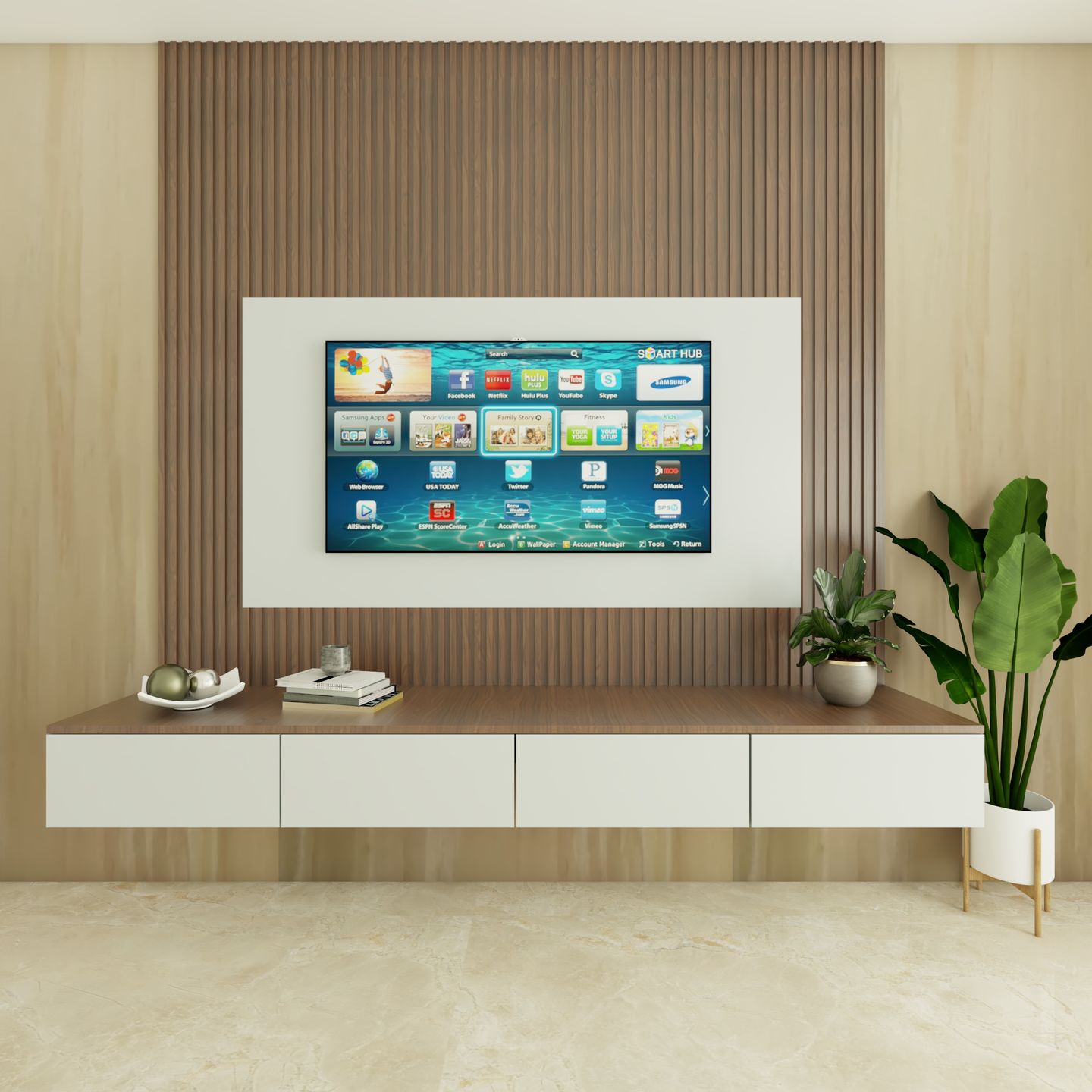 Modern Living Room Design – Livspace
