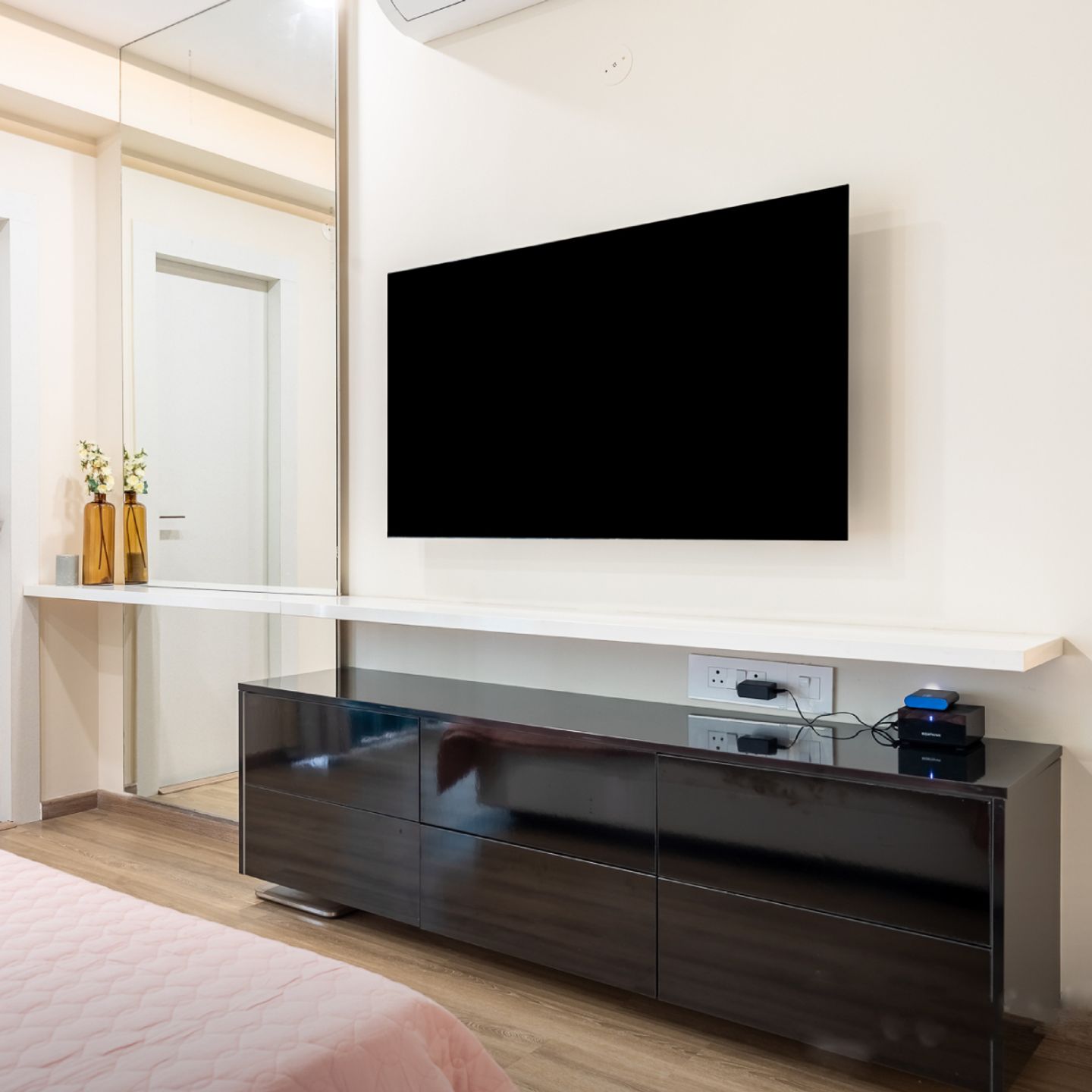 TV Unit Design With Minimal Interiors - Livspace