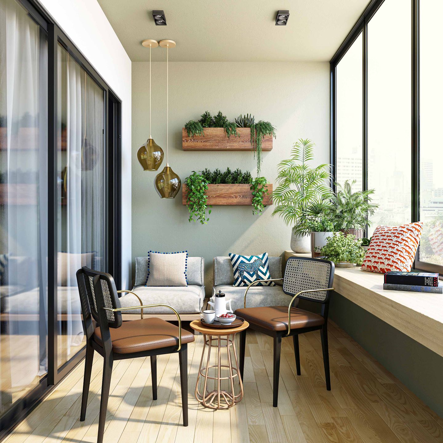 Thumbnail for Textured Wall Planters For Balcony