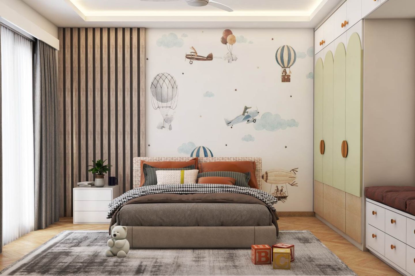 Modern Kid's Room Design - Livspace