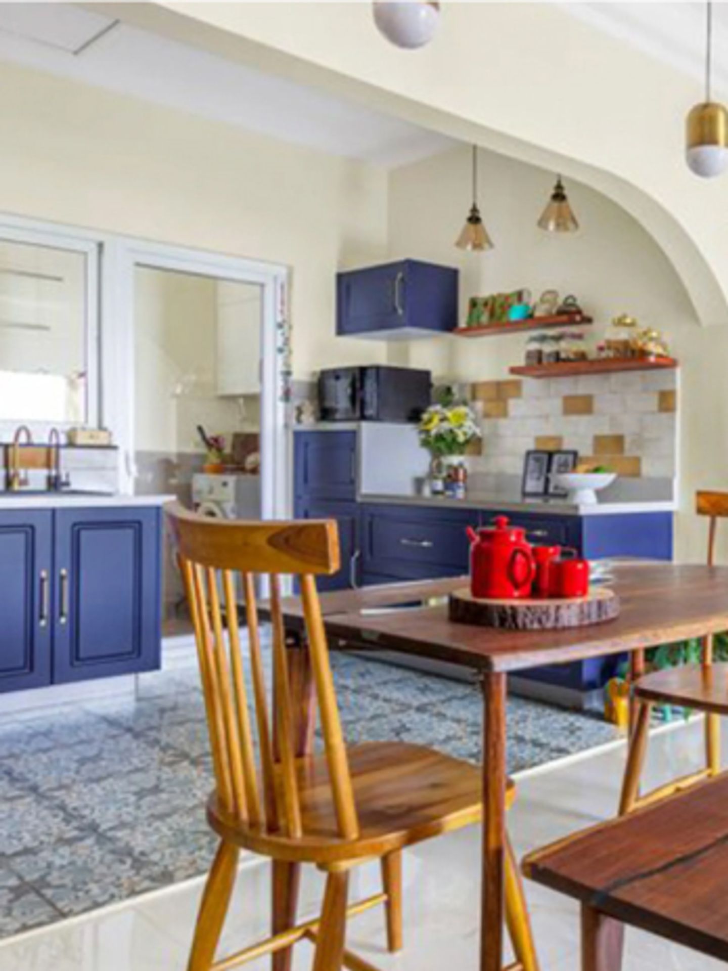 3BHK eccentric home - Livspace