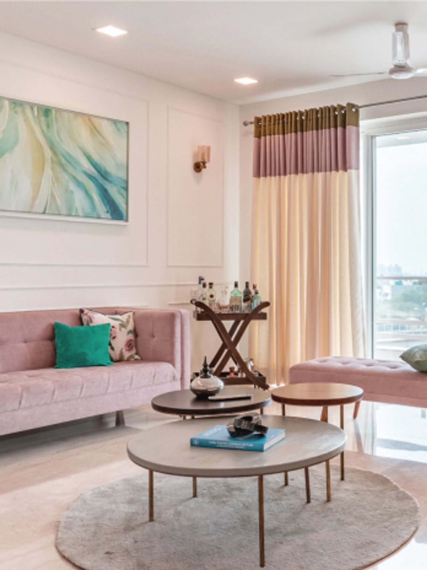 Home in Pretty Pastel Shades - Livspace