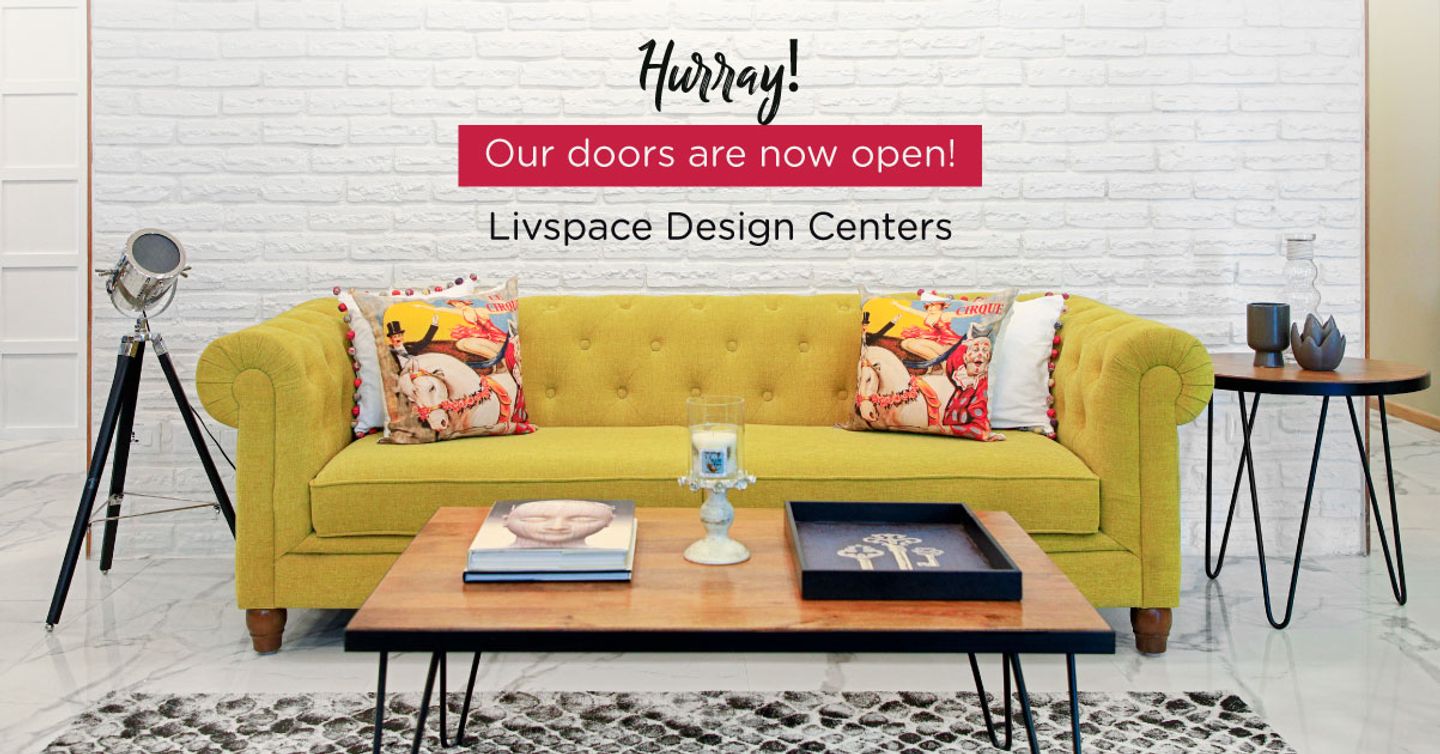 Livspace Design Center banner
